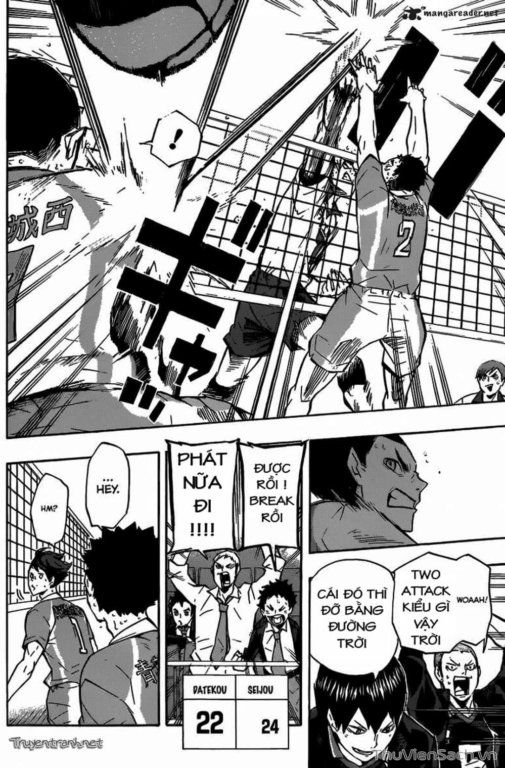 Truyện Tranh Vua Bóng Chuyền Haikyuu trang 6
