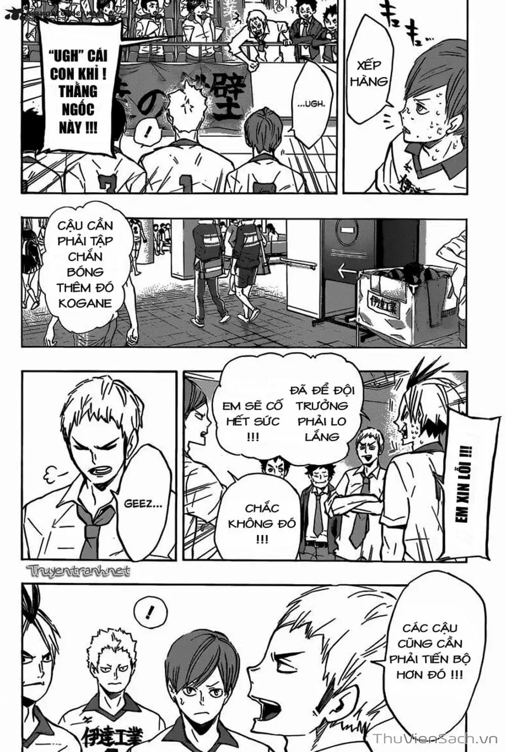 Truyện Tranh Vua Bóng Chuyền Haikyuu trang 6
