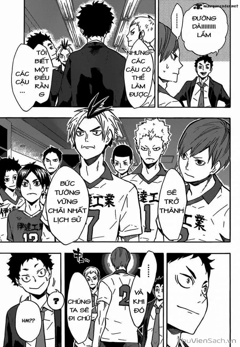 Truyện Tranh Vua Bóng Chuyền Haikyuu trang 6