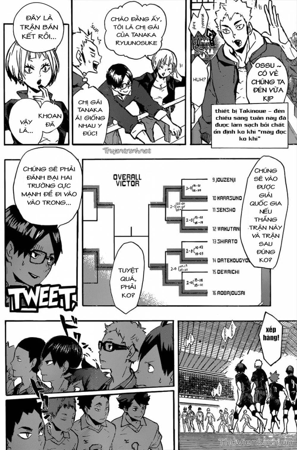 Truyện Tranh Vua Bóng Chuyền Haikyuu trang 6