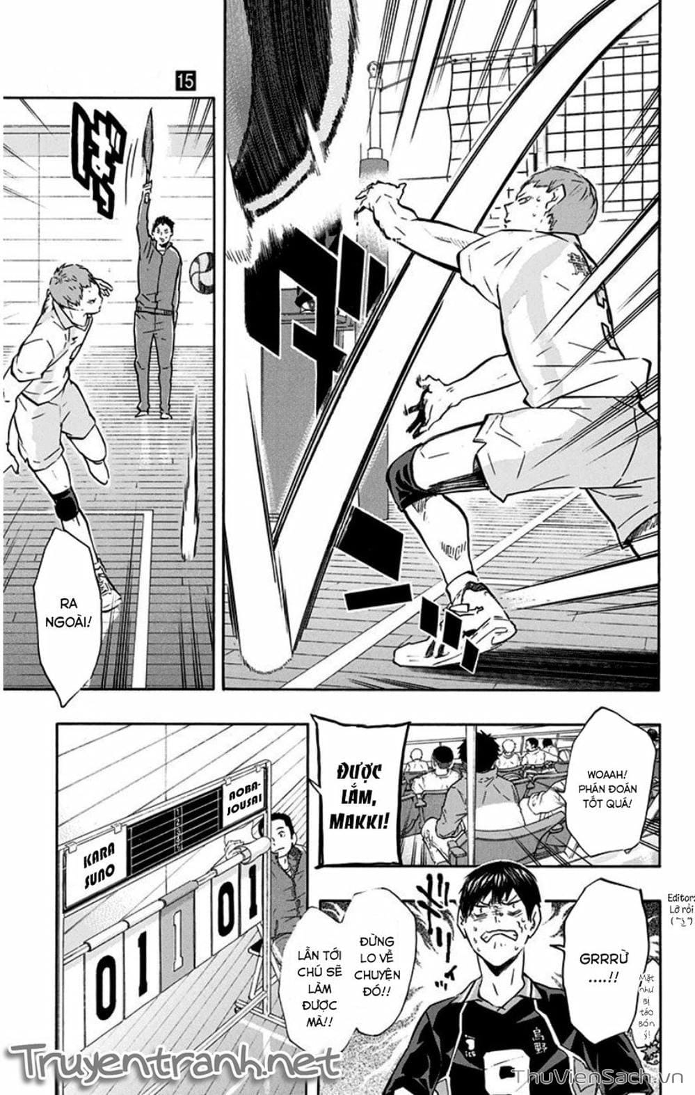 Truyện Tranh Vua Bóng Chuyền Haikyuu trang 6