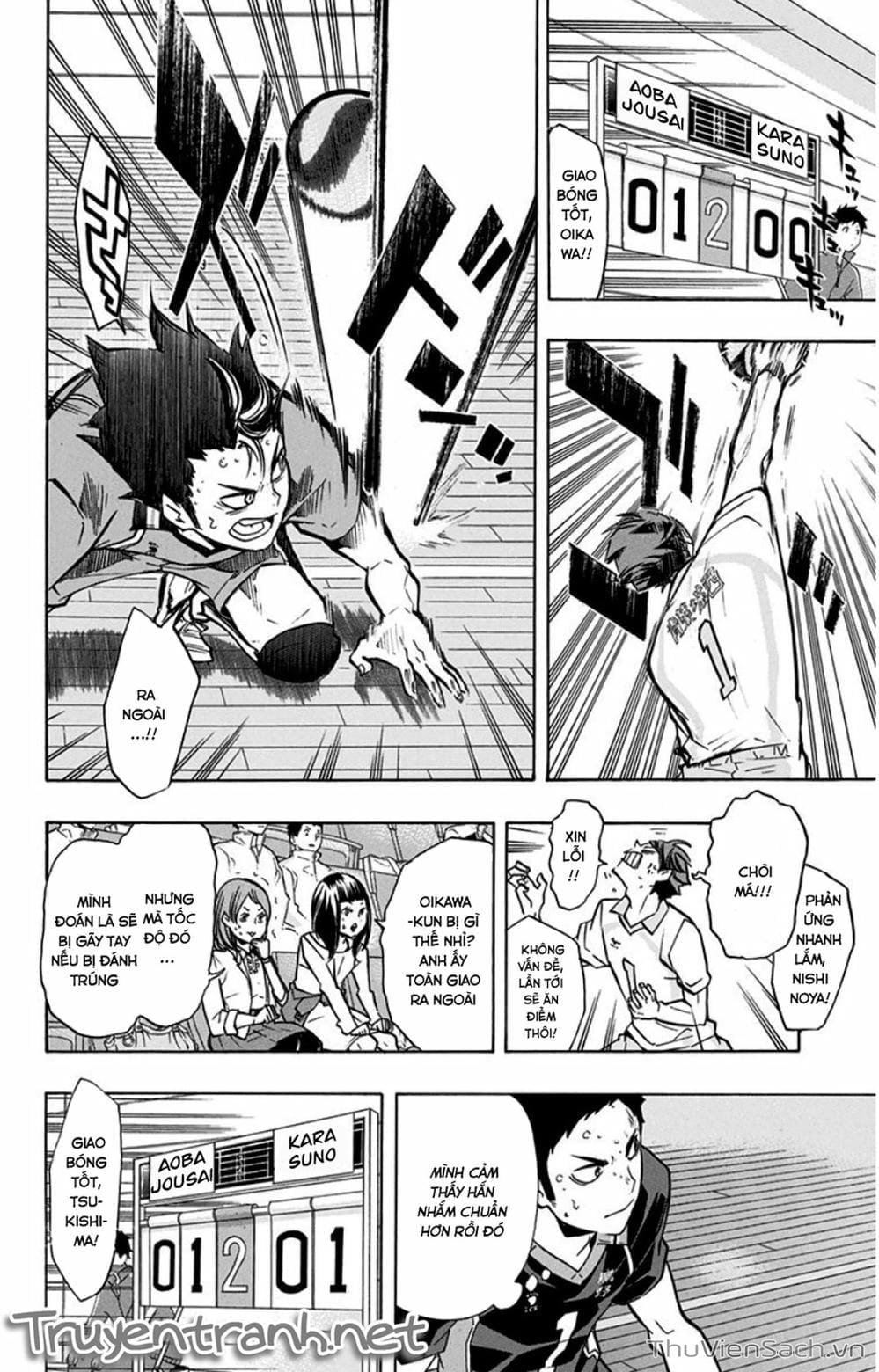 Truyện Tranh Vua Bóng Chuyền Haikyuu trang 6
