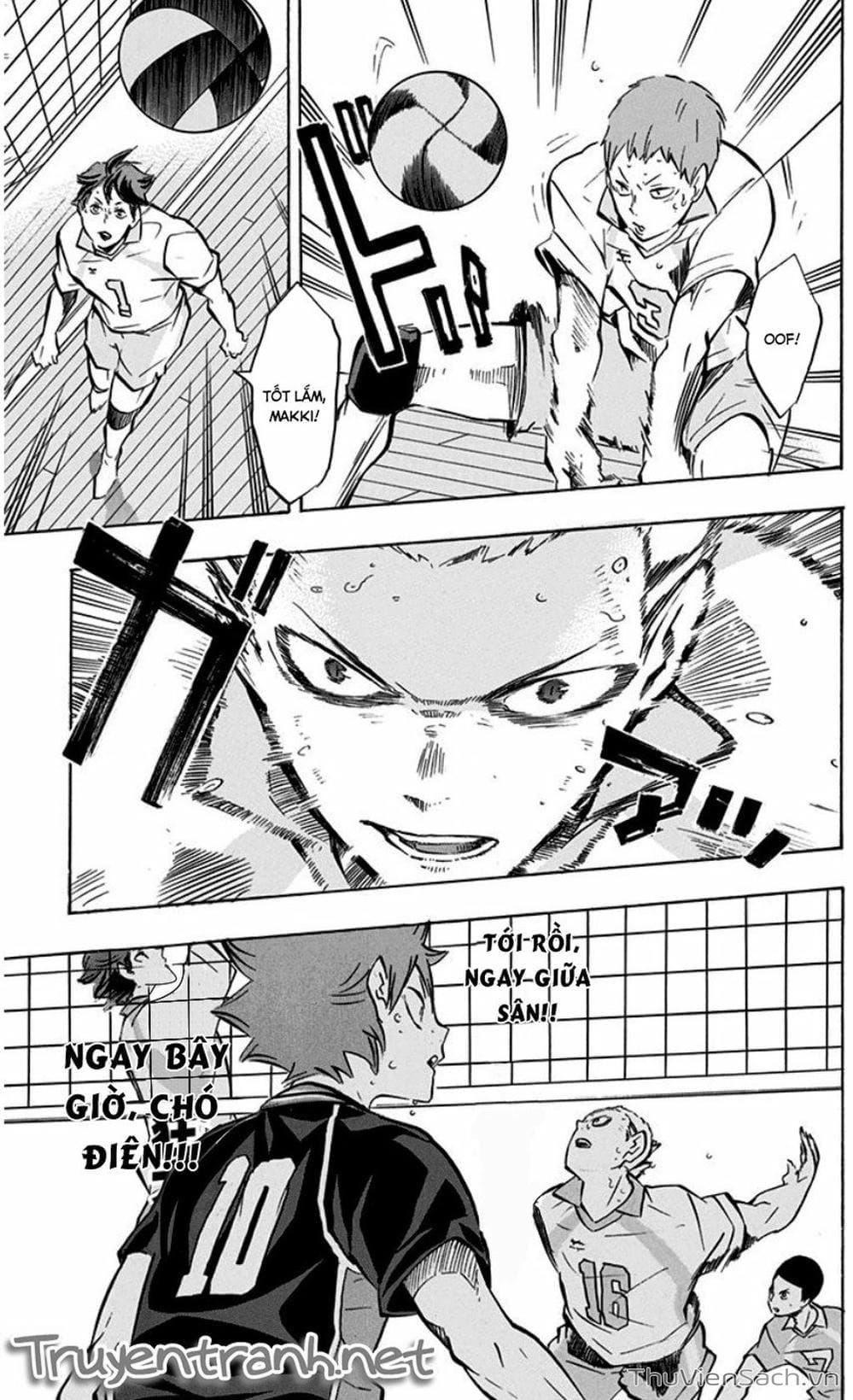 Truyện Tranh Vua Bóng Chuyền Haikyuu trang 6