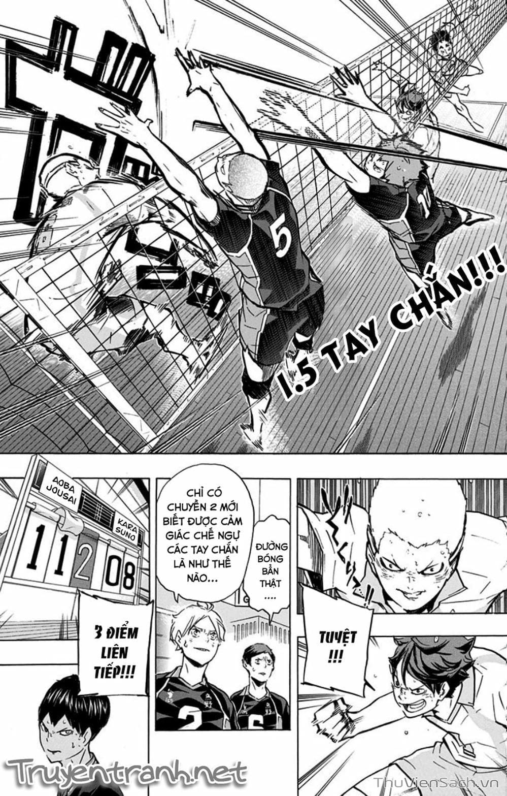 Truyện Tranh Vua Bóng Chuyền Haikyuu trang 6
