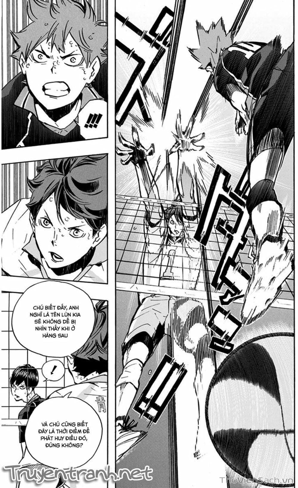 Truyện Tranh Vua Bóng Chuyền Haikyuu trang 6