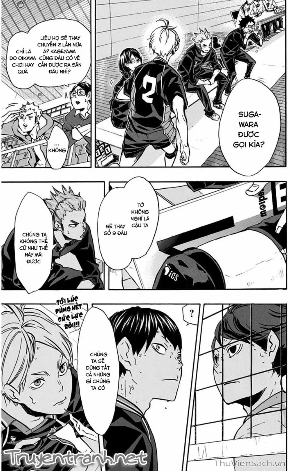 Truyện Tranh Vua Bóng Chuyền Haikyuu trang 6