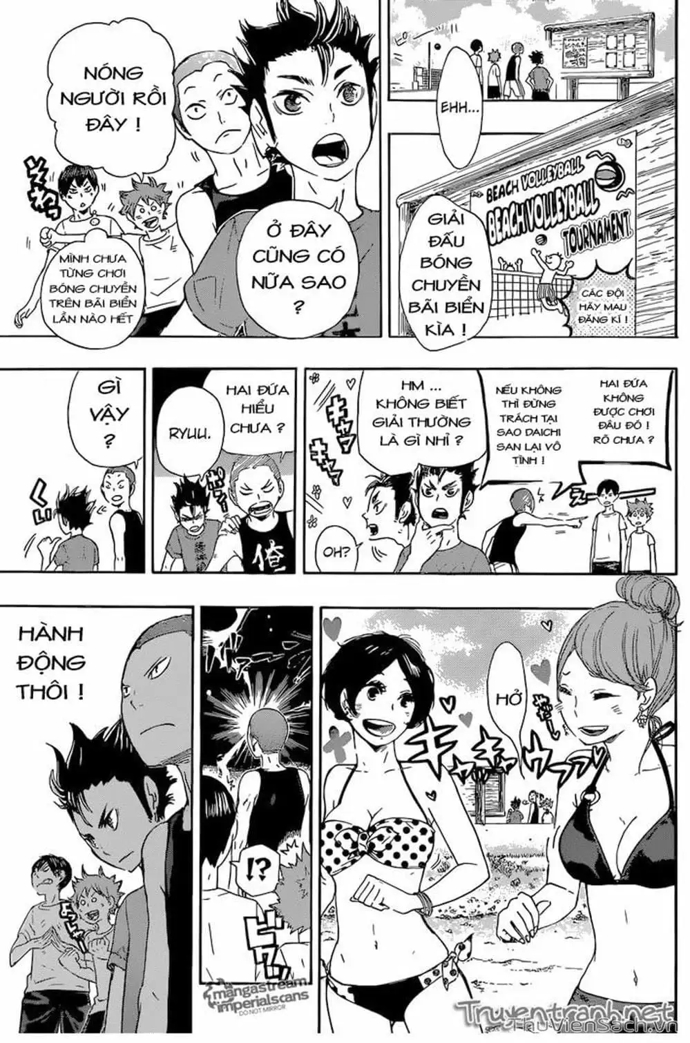 Truyện Tranh Vua Bóng Chuyền Haikyuu trang 6