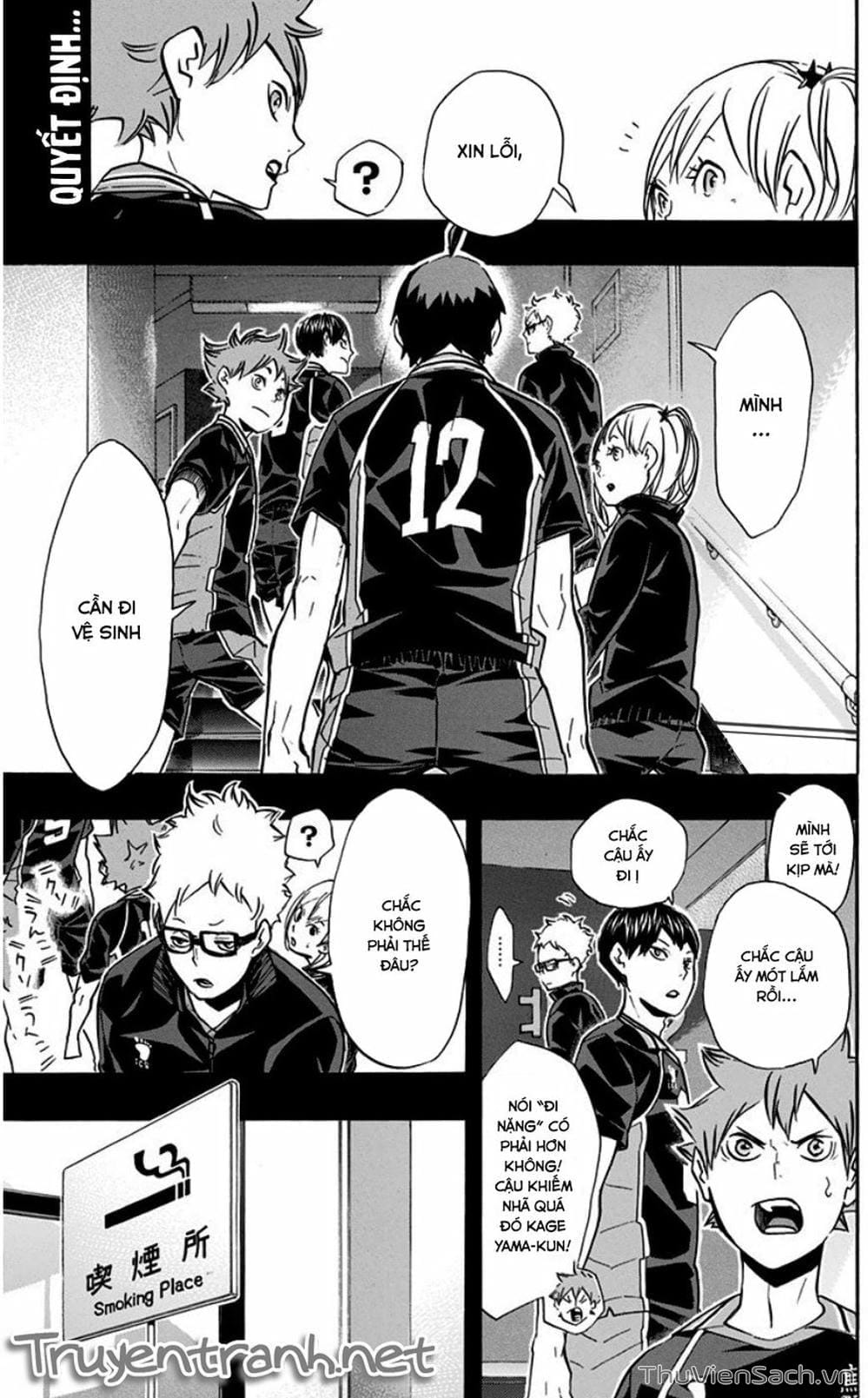 Truyện Tranh Vua Bóng Chuyền Haikyuu trang 6