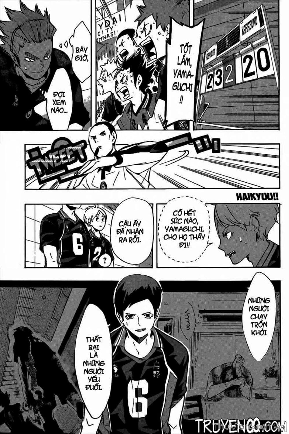 Truyện Tranh Vua Bóng Chuyền Haikyuu trang 6