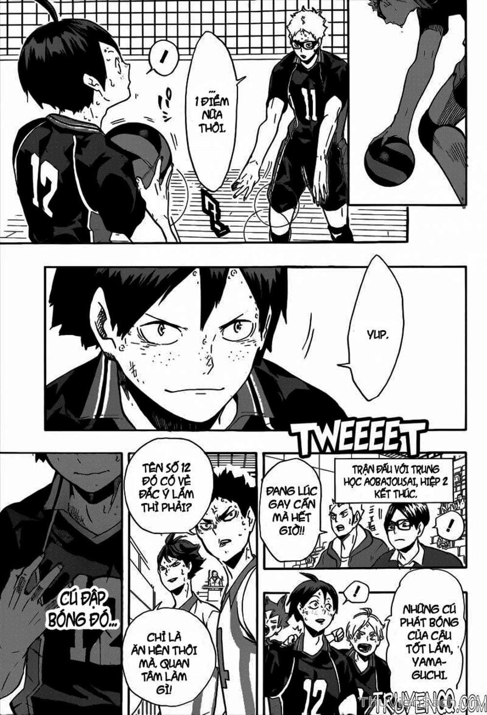 Truyện Tranh Vua Bóng Chuyền Haikyuu trang 6
