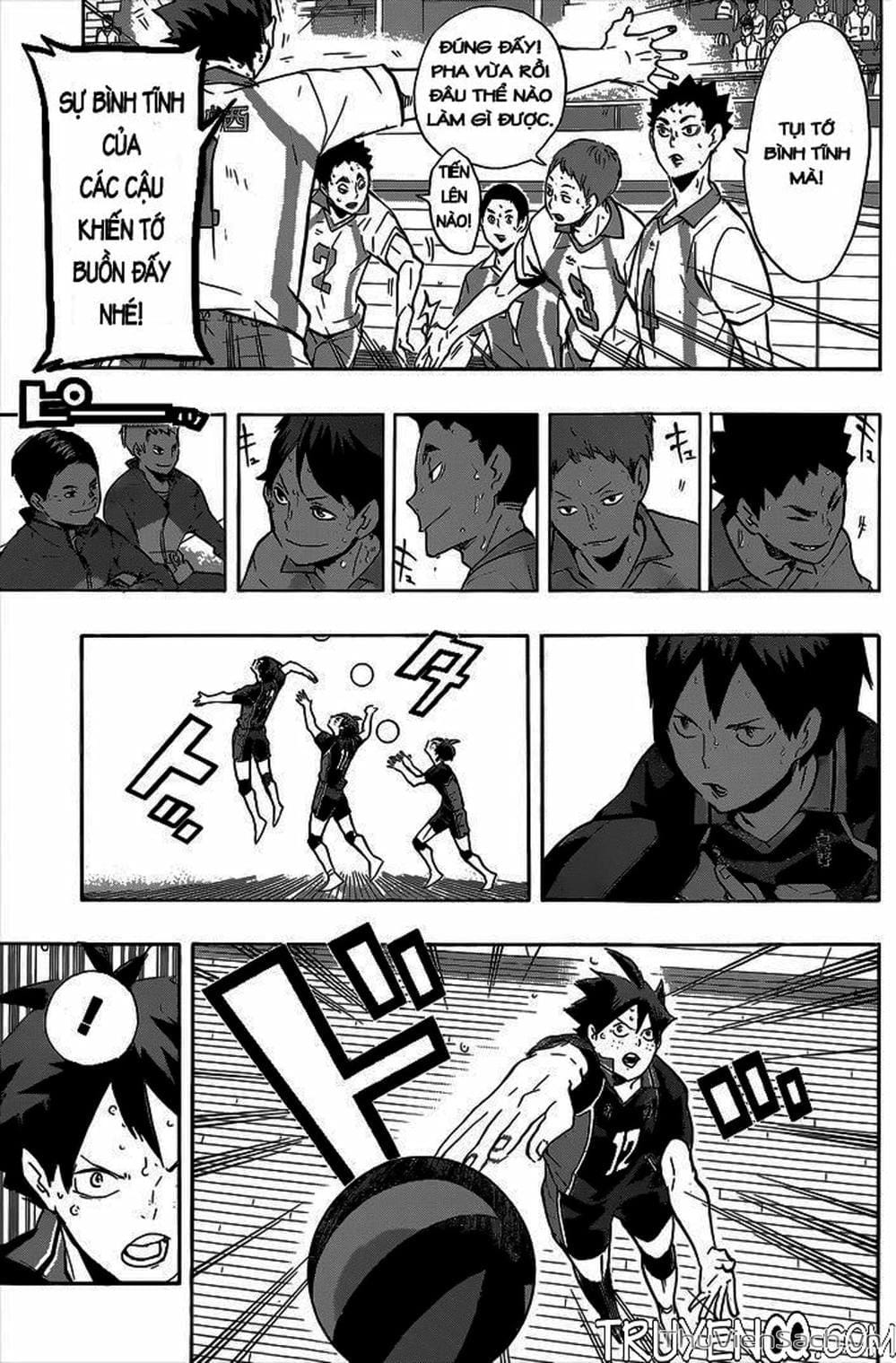 Truyện Tranh Vua Bóng Chuyền Haikyuu trang 6