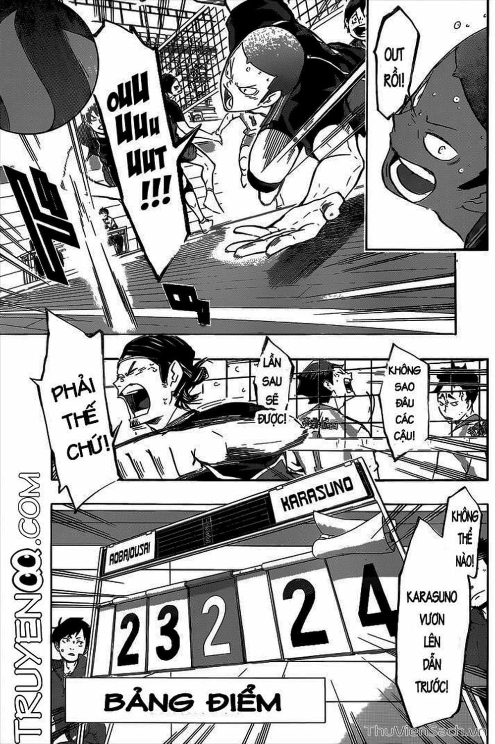 Truyện Tranh Vua Bóng Chuyền Haikyuu trang 6