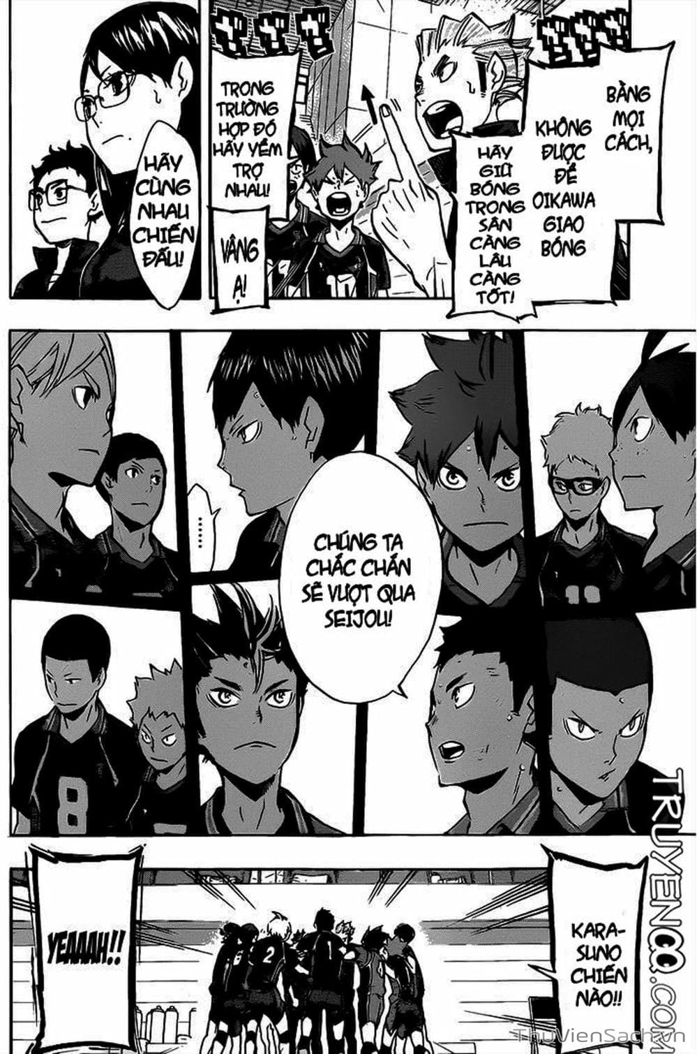 Truyện Tranh Vua Bóng Chuyền Haikyuu trang 6