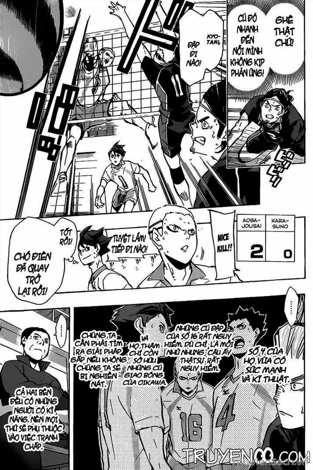 Truyện Tranh Vua Bóng Chuyền Haikyuu trang 6