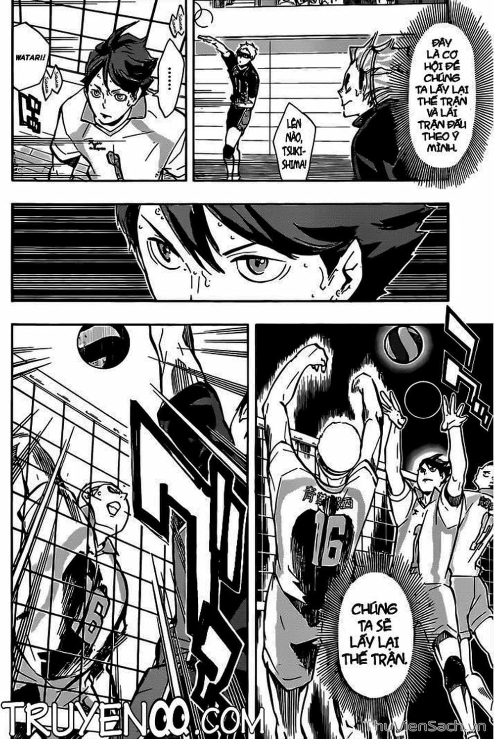 Truyện Tranh Vua Bóng Chuyền Haikyuu trang 6