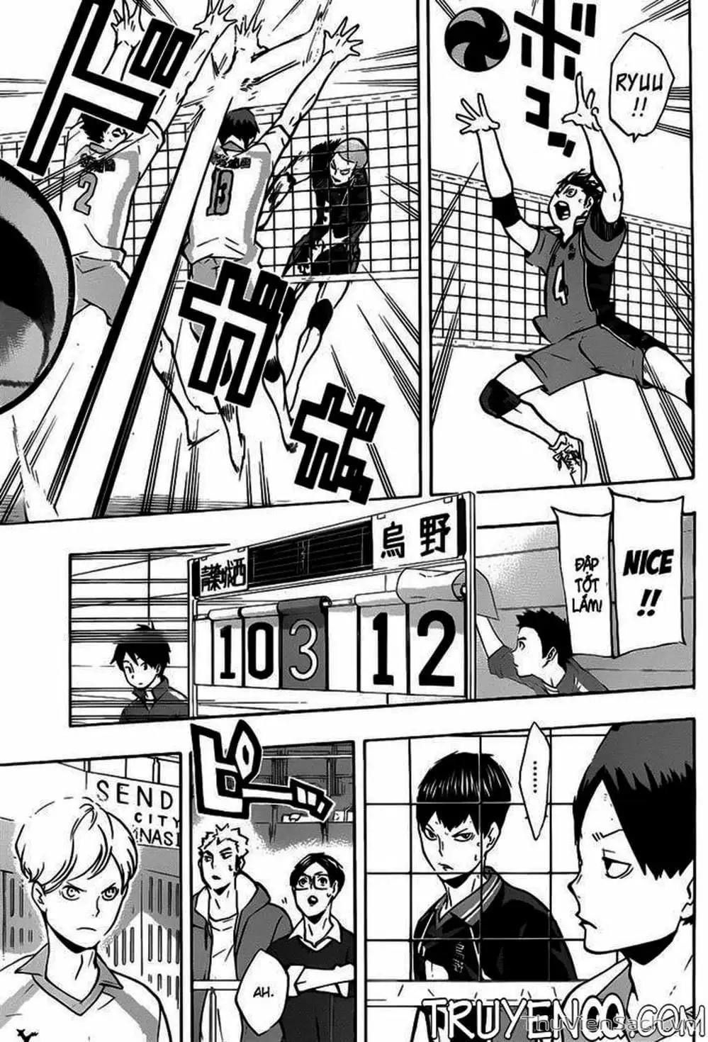 Truyện Tranh Vua Bóng Chuyền Haikyuu trang 6