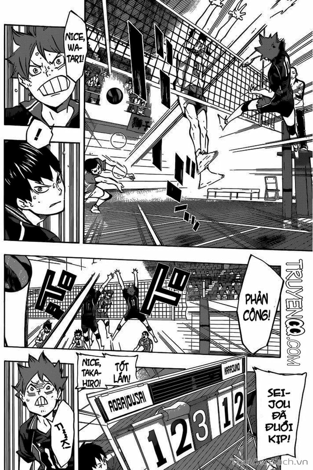 Truyện Tranh Vua Bóng Chuyền Haikyuu trang 6
