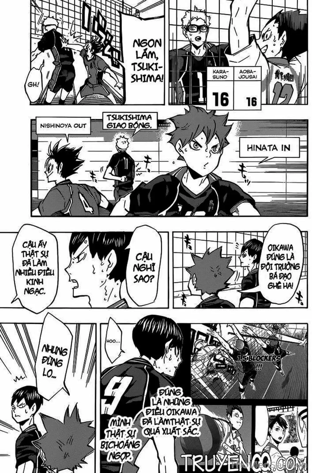 Truyện Tranh Vua Bóng Chuyền Haikyuu trang 6
