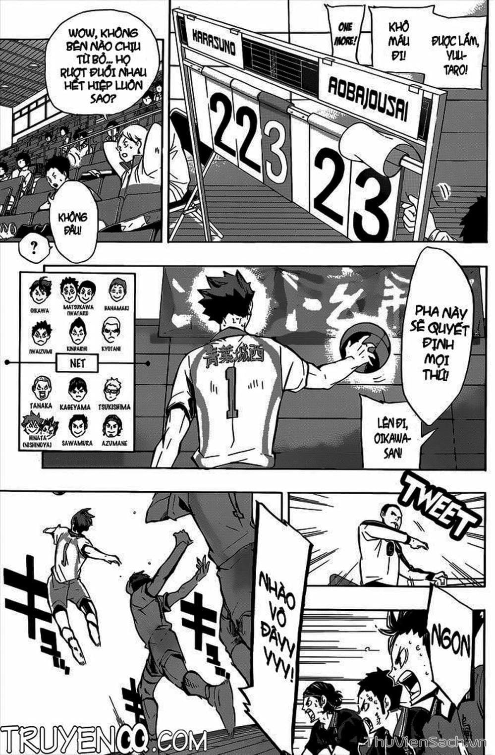 Truyện Tranh Vua Bóng Chuyền Haikyuu trang 6