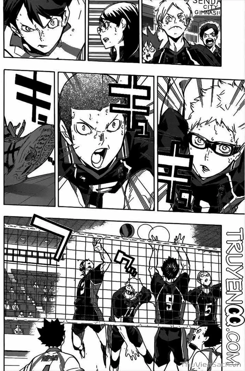 Truyện Tranh Vua Bóng Chuyền Haikyuu trang 6