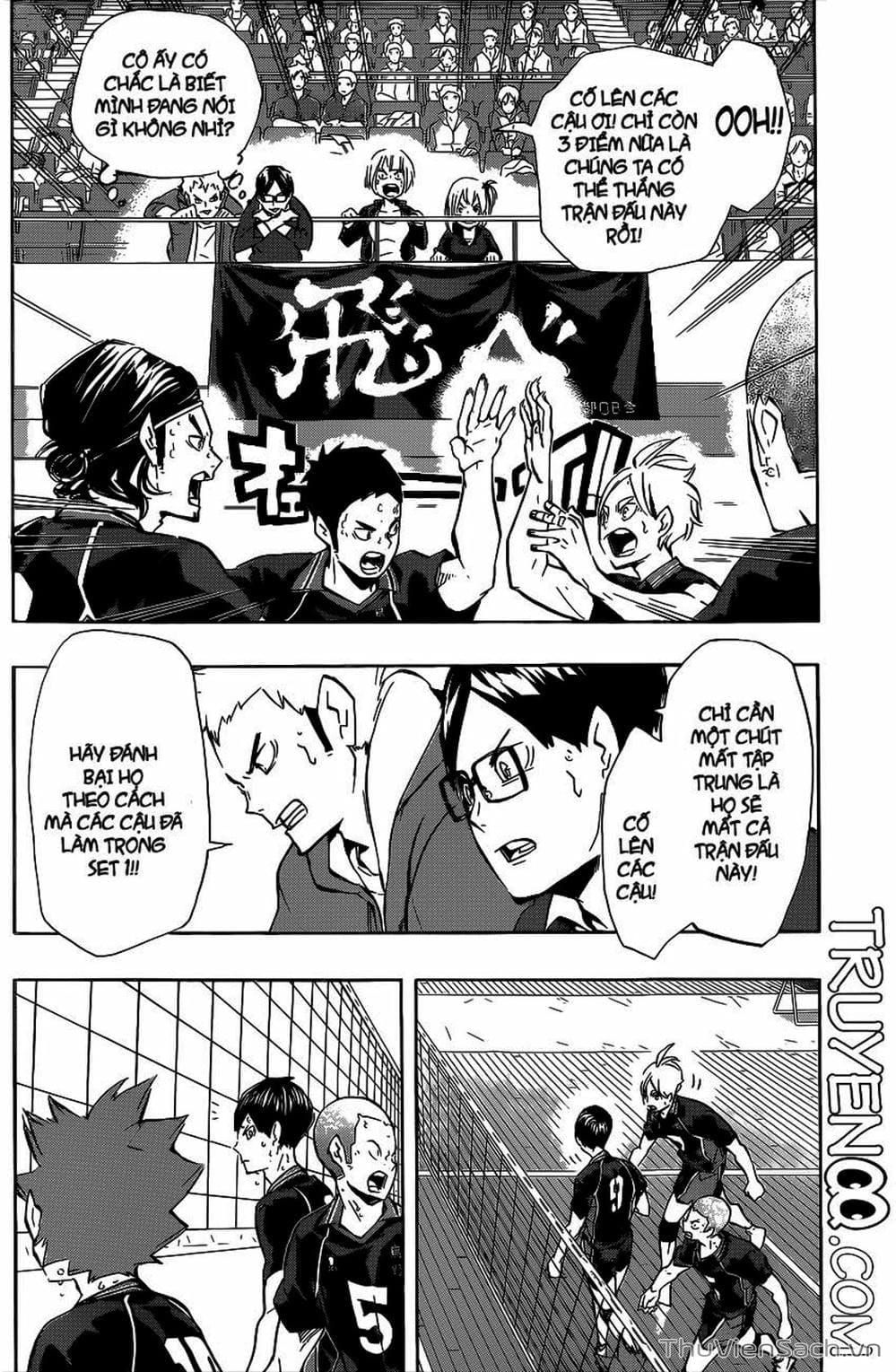 Truyện Tranh Vua Bóng Chuyền Haikyuu trang 6