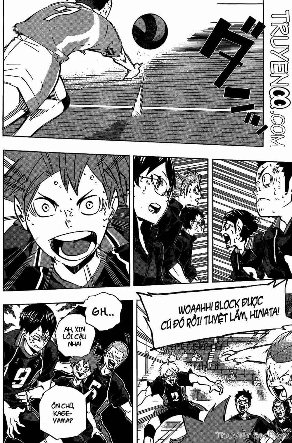Truyện Tranh Vua Bóng Chuyền Haikyuu trang 6