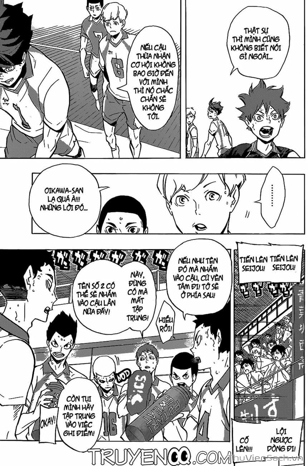Truyện Tranh Vua Bóng Chuyền Haikyuu trang 6