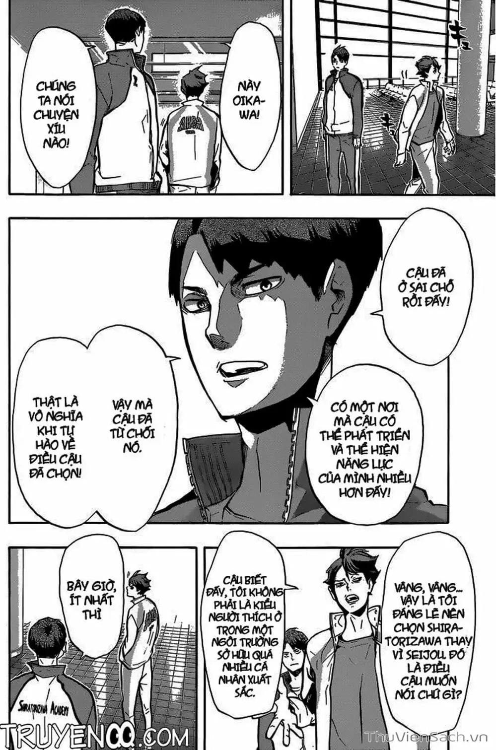 Truyện Tranh Vua Bóng Chuyền Haikyuu trang 6