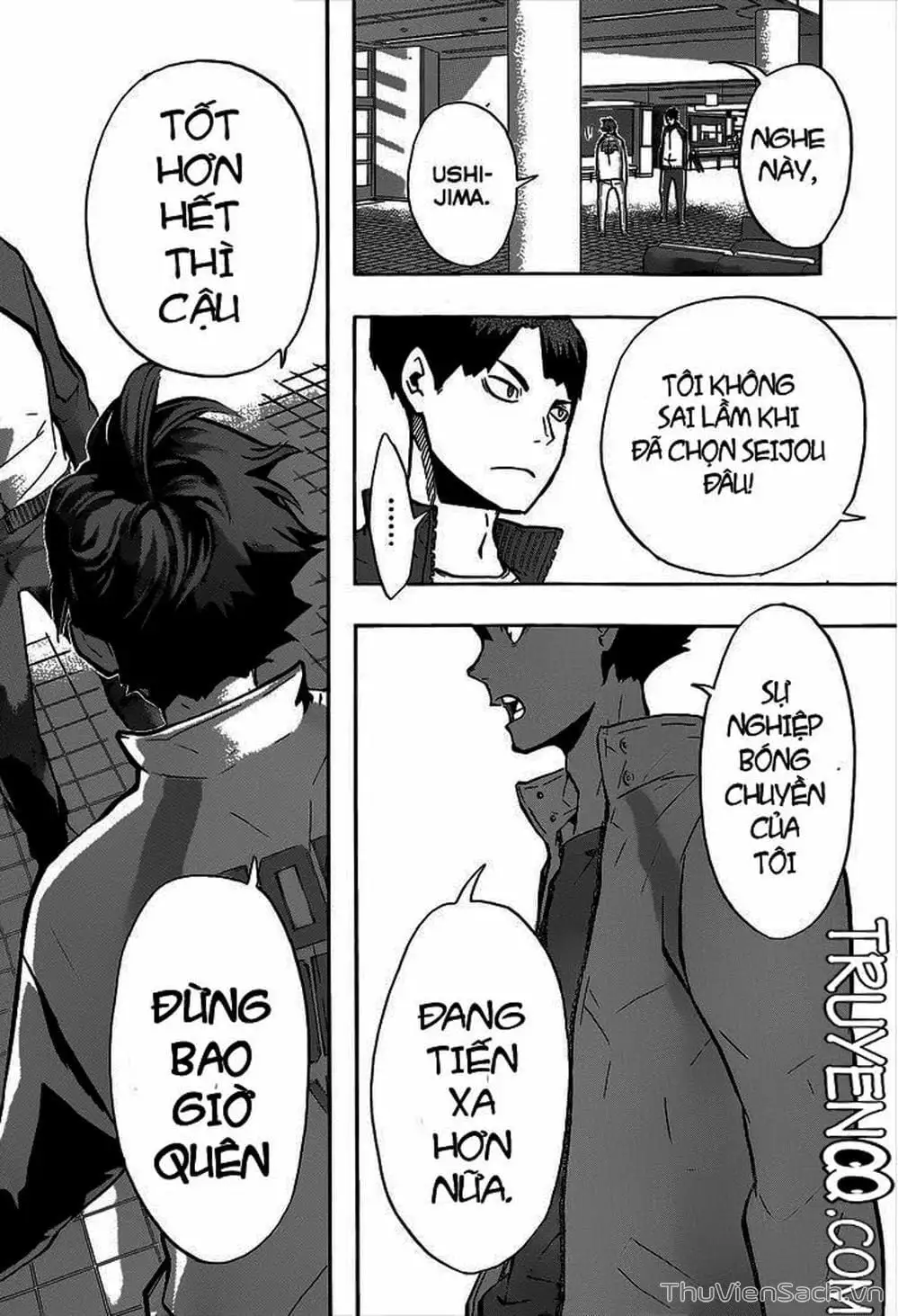 Truyện Tranh Vua Bóng Chuyền Haikyuu trang 6
