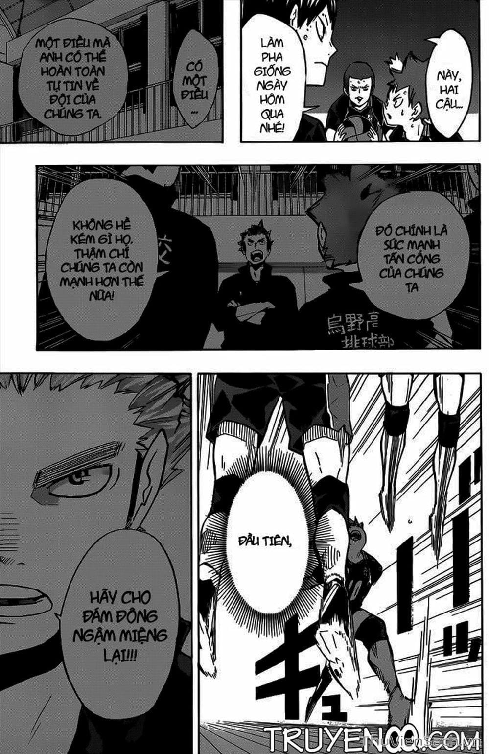 Truyện Tranh Vua Bóng Chuyền Haikyuu trang 6