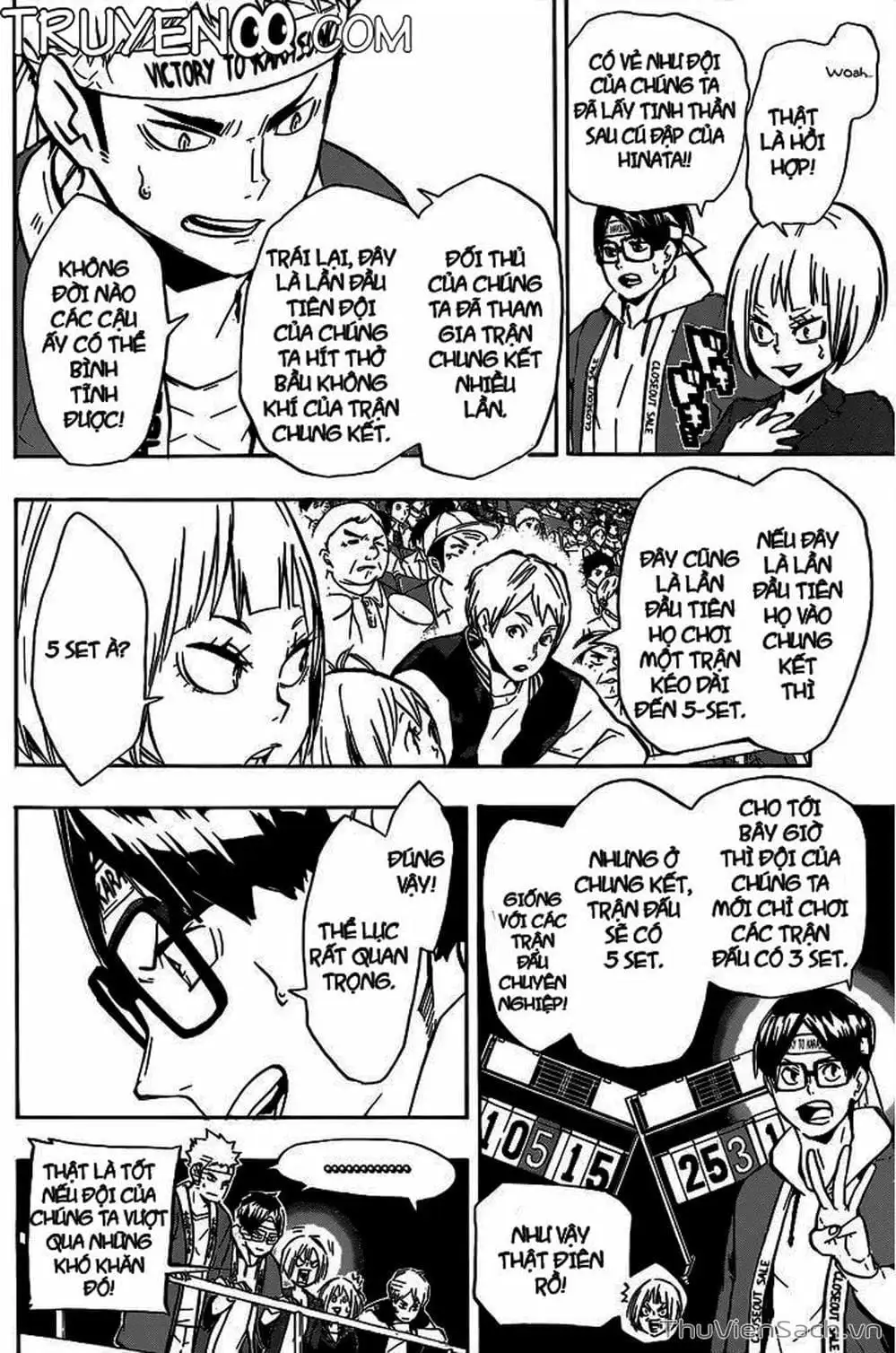 Truyện Tranh Vua Bóng Chuyền Haikyuu trang 6