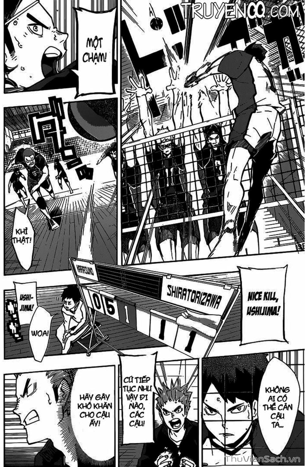 Truyện Tranh Vua Bóng Chuyền Haikyuu trang 6
