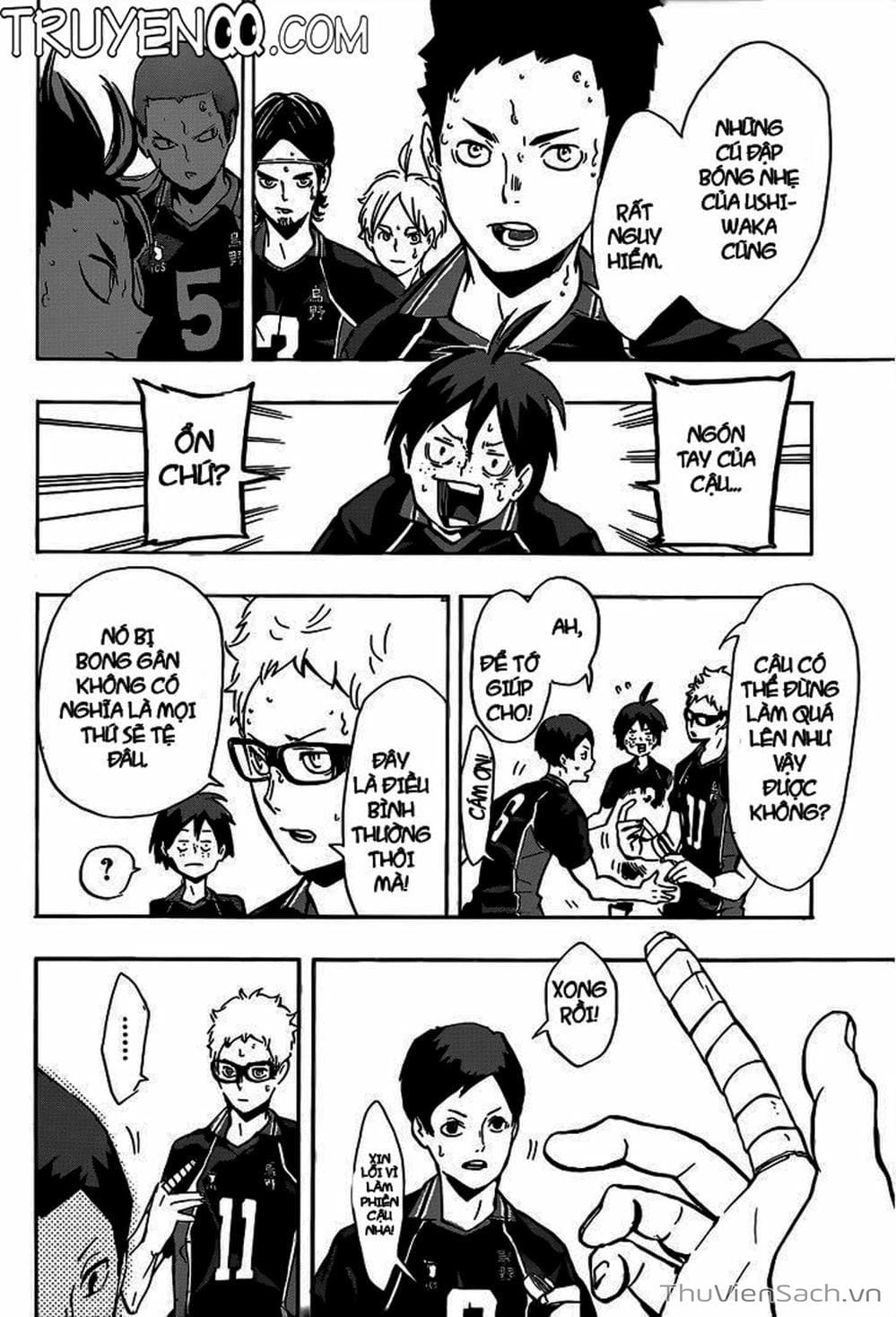Truyện Tranh Vua Bóng Chuyền Haikyuu trang 6