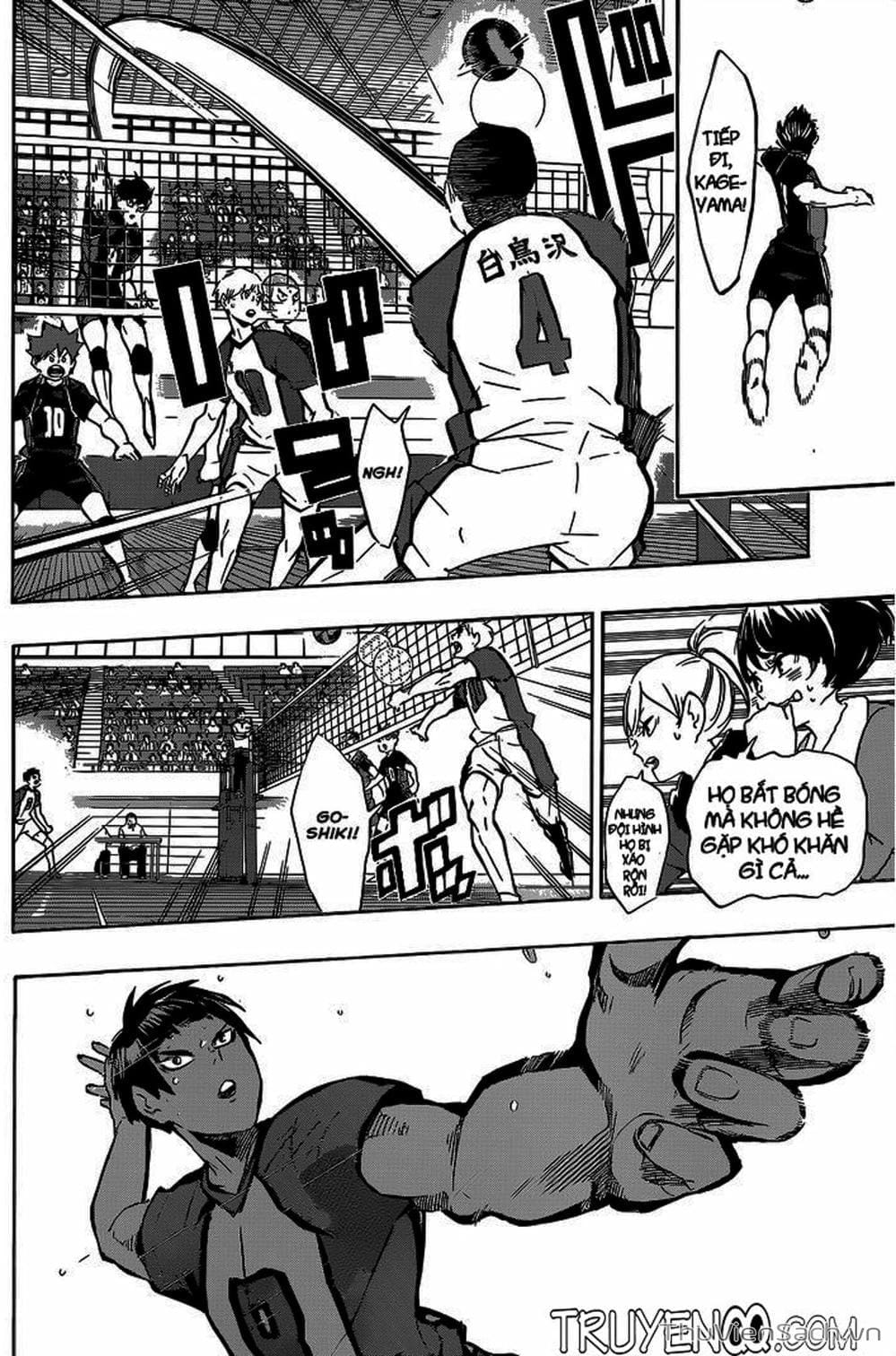 Truyện Tranh Vua Bóng Chuyền Haikyuu trang 6