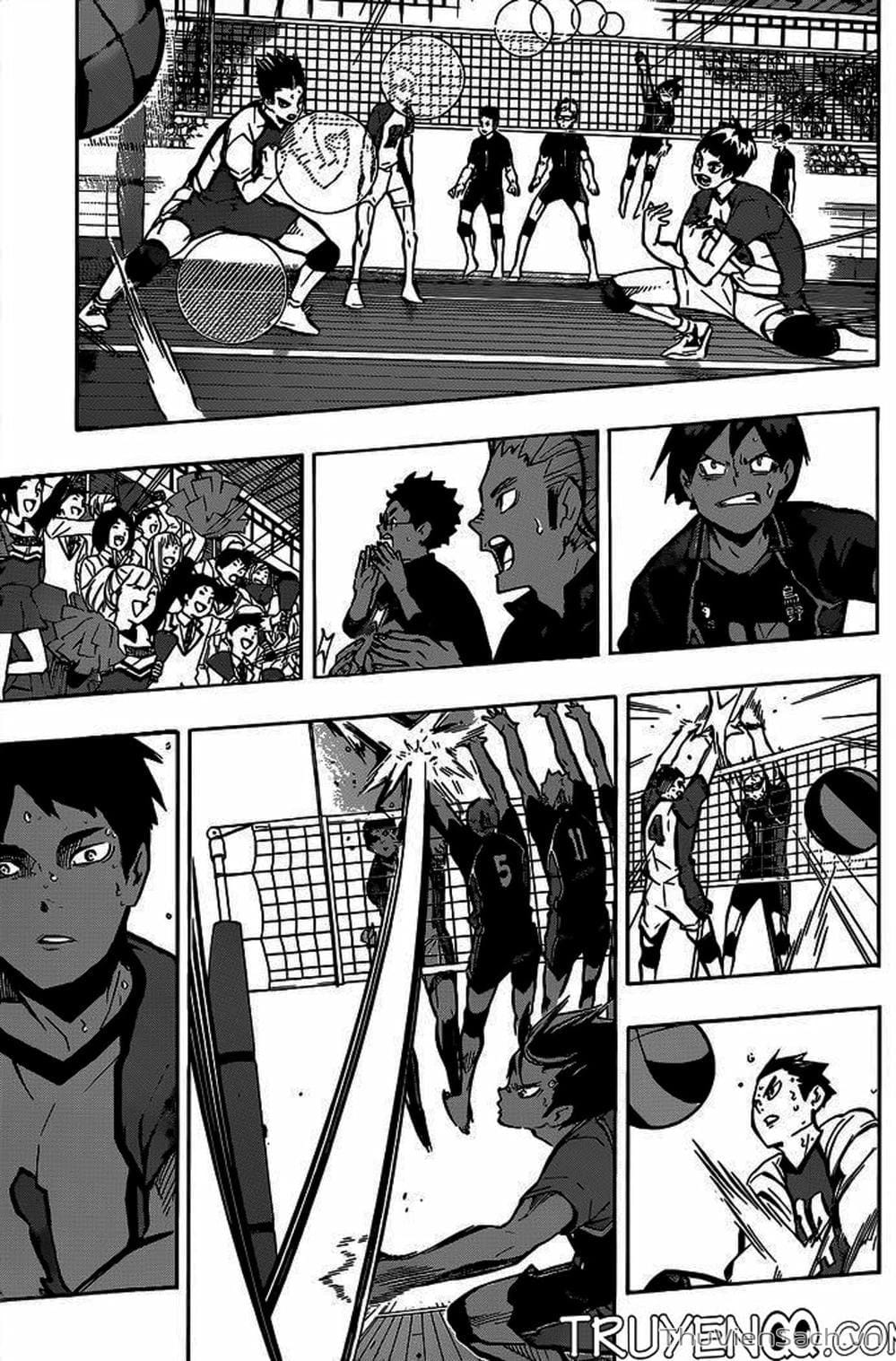 Truyện Tranh Vua Bóng Chuyền Haikyuu trang 6