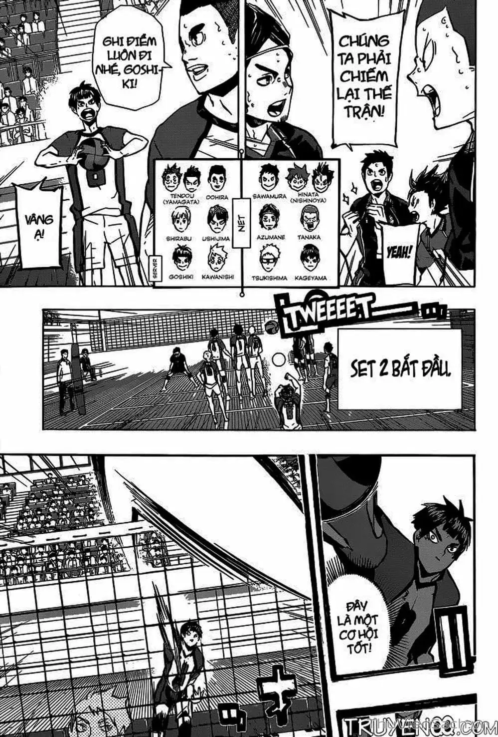 Truyện Tranh Vua Bóng Chuyền Haikyuu trang 6