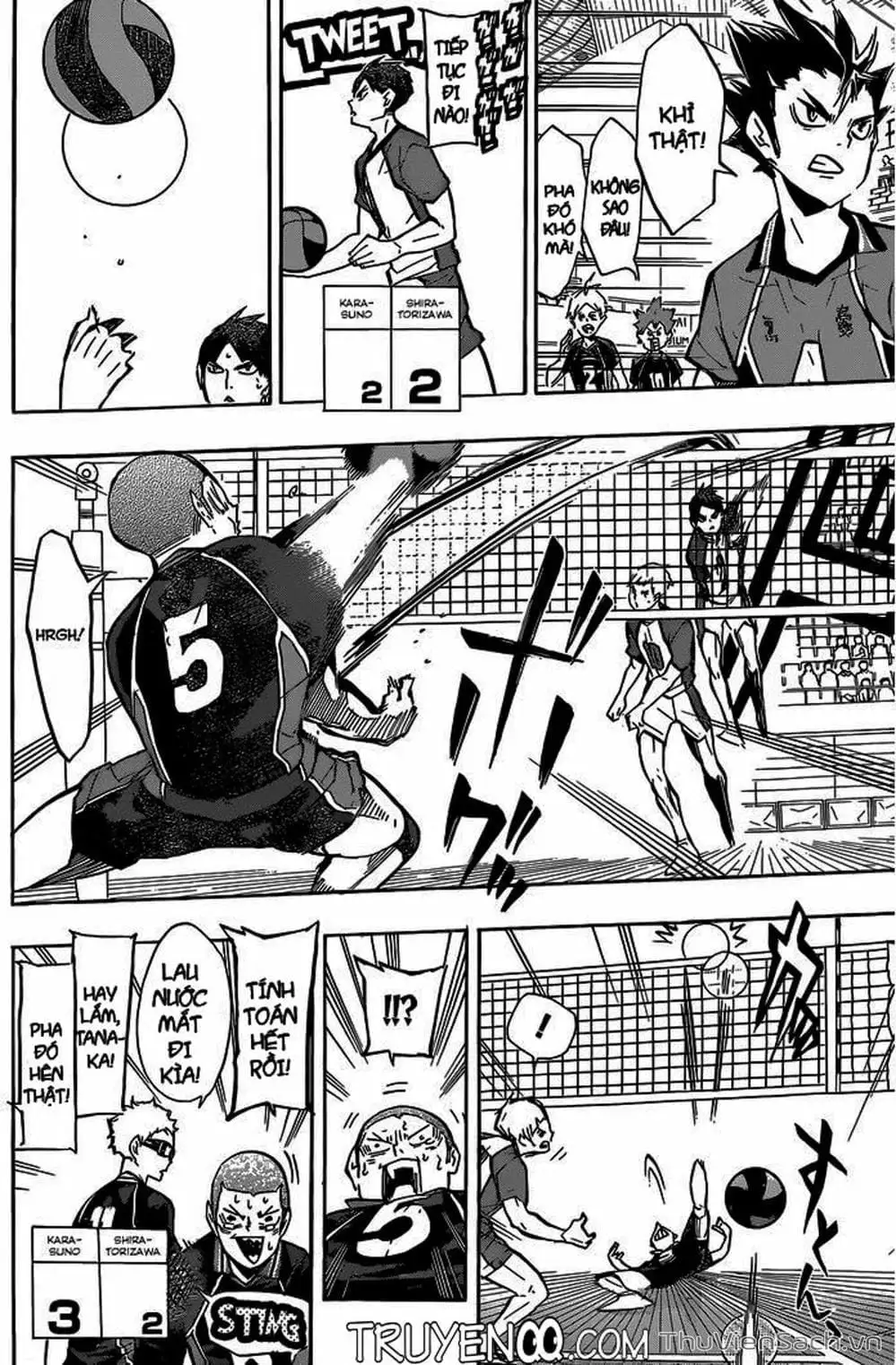 Truyện Tranh Vua Bóng Chuyền Haikyuu trang 6