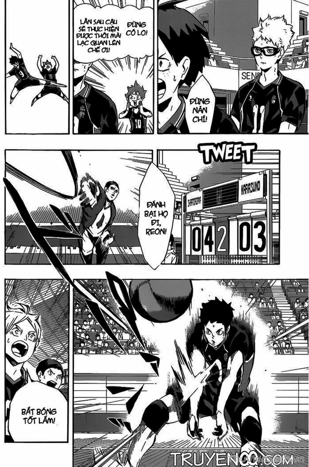 Truyện Tranh Vua Bóng Chuyền Haikyuu trang 6