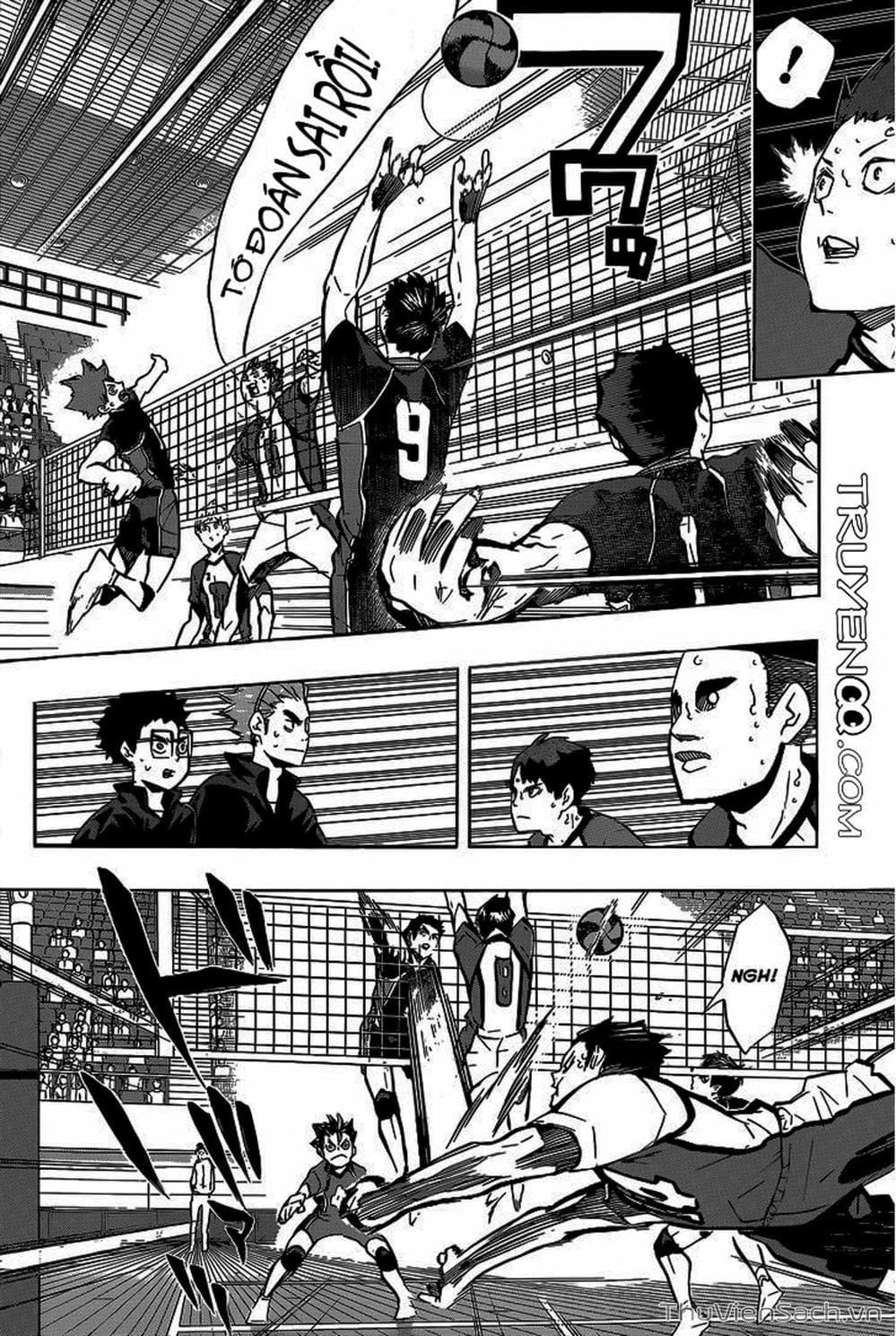 Truyện Tranh Vua Bóng Chuyền Haikyuu trang 6