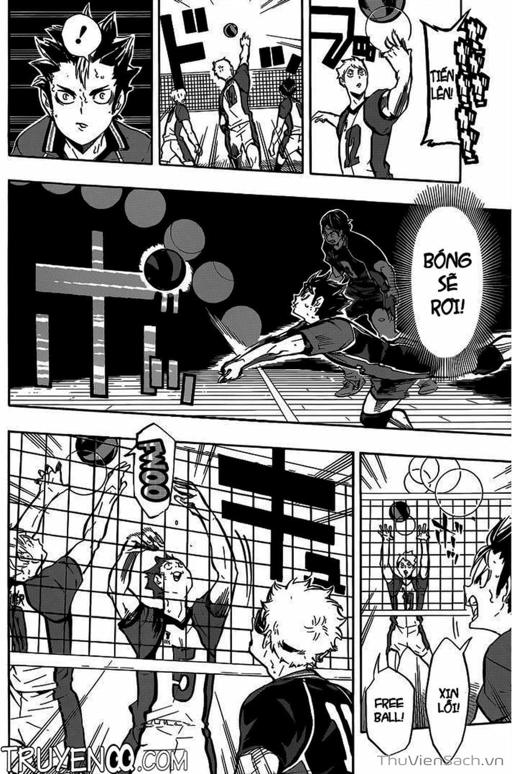 Truyện Tranh Vua Bóng Chuyền Haikyuu trang 6