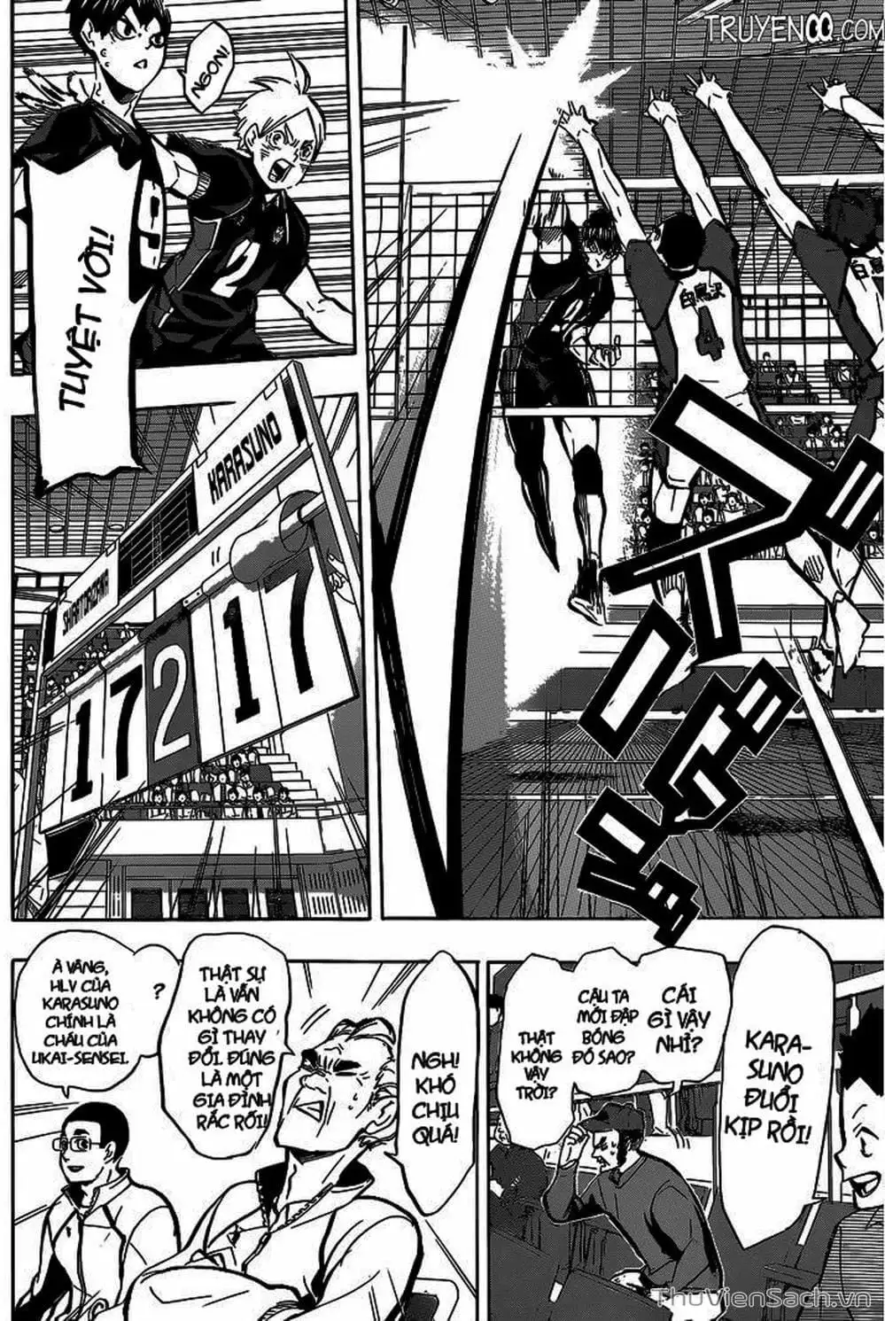 Truyện Tranh Vua Bóng Chuyền Haikyuu trang 6