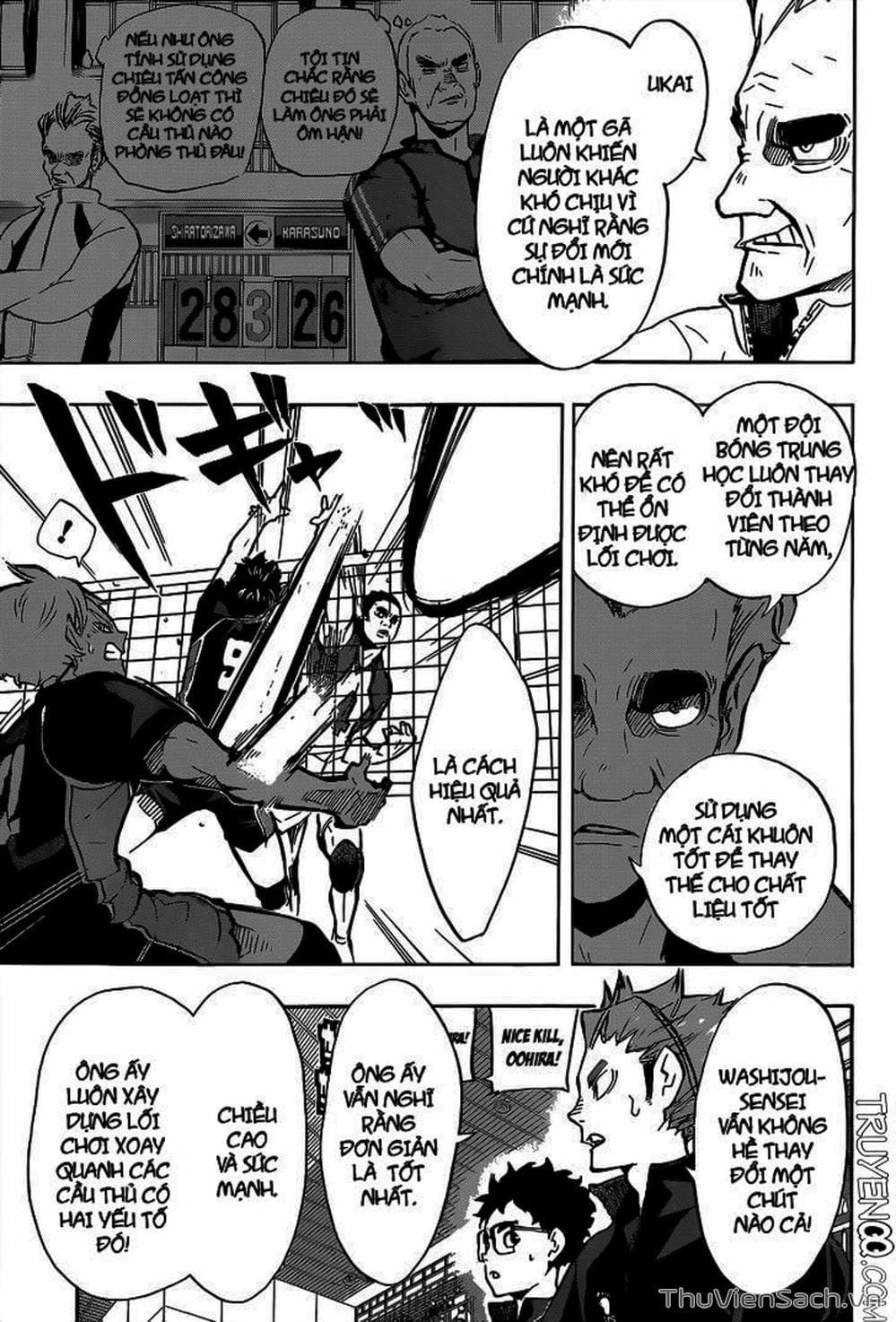 Truyện Tranh Vua Bóng Chuyền Haikyuu trang 6