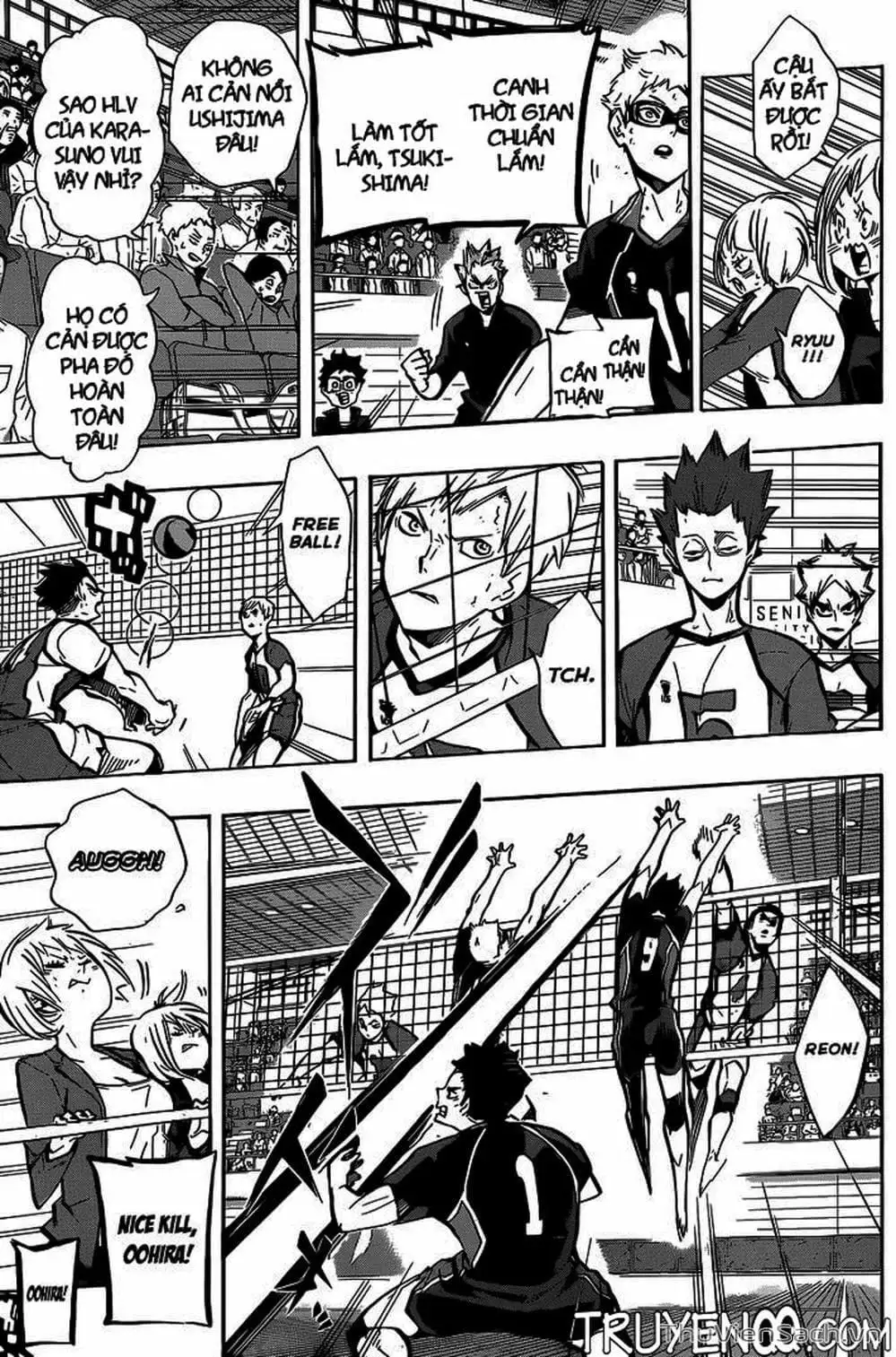 Truyện Tranh Vua Bóng Chuyền Haikyuu trang 6