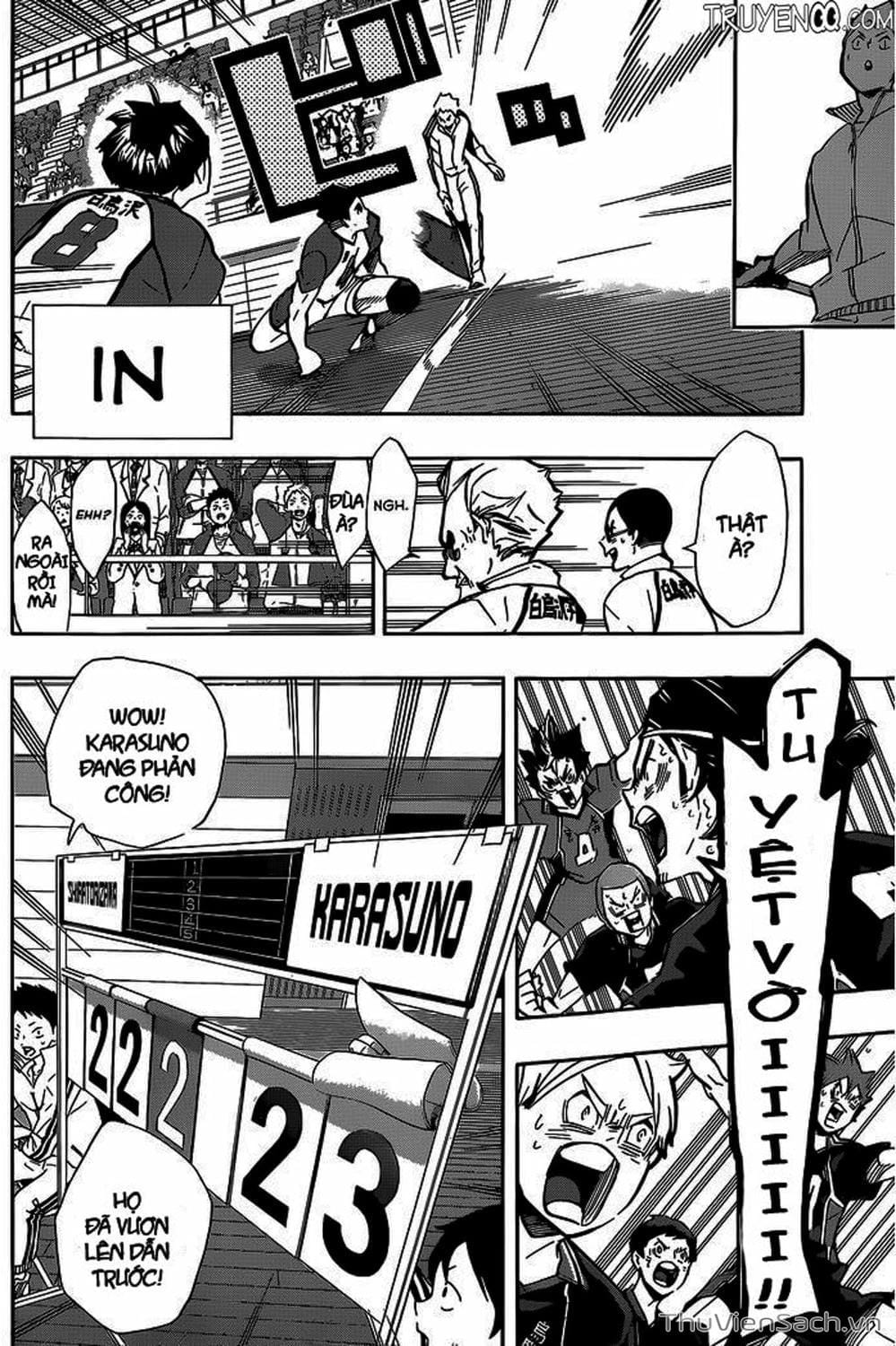 Truyện Tranh Vua Bóng Chuyền Haikyuu trang 6
