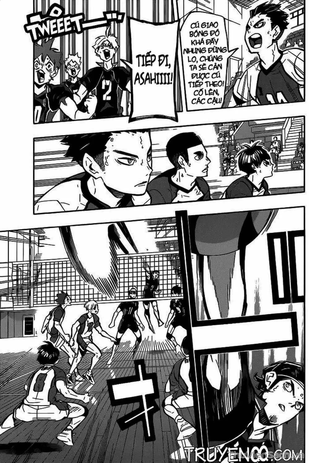 Truyện Tranh Vua Bóng Chuyền Haikyuu trang 6