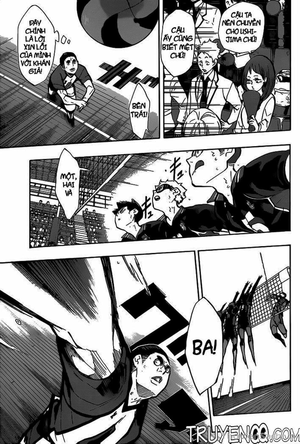 Truyện Tranh Vua Bóng Chuyền Haikyuu trang 6