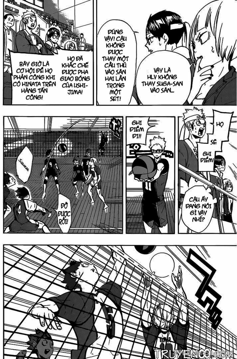 Truyện Tranh Vua Bóng Chuyền Haikyuu trang 6