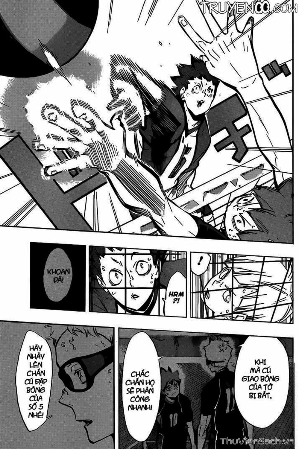 Truyện Tranh Vua Bóng Chuyền Haikyuu trang 6
