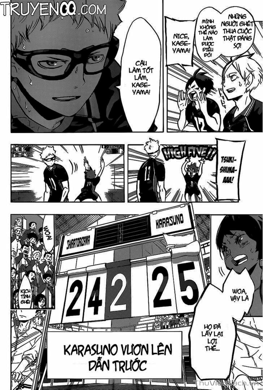 Truyện Tranh Vua Bóng Chuyền Haikyuu trang 6