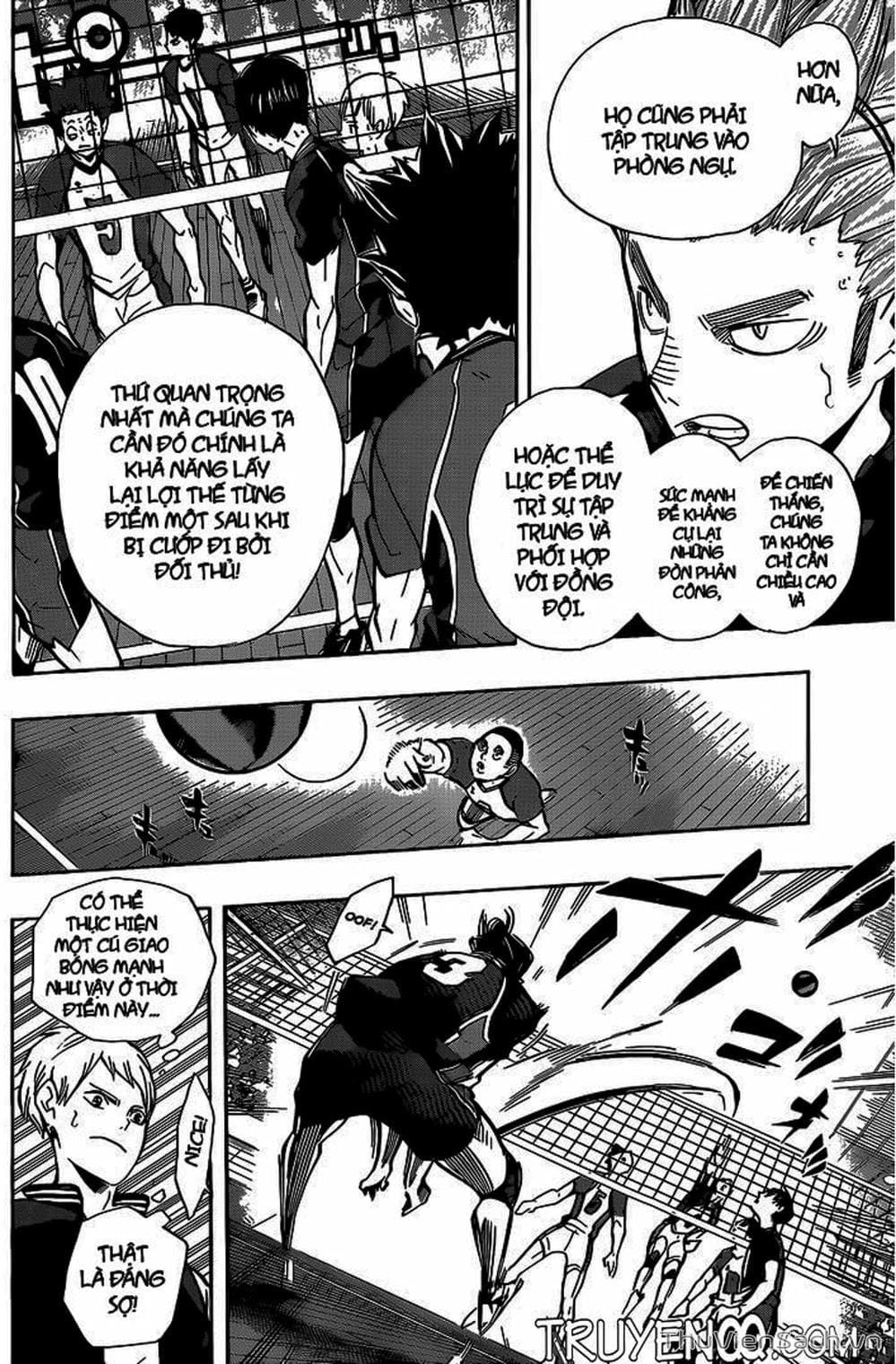 Truyện Tranh Vua Bóng Chuyền Haikyuu trang 6